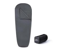 Litume Drap de Sac de Couchage Momie All Season avec Fermeture Éclair, Ajoute Jusqu'à 15°C, Doublure Thermique Légère et Compressible, Idéal Camping, Randonnée et Voyage