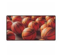 Lituor Tapis de Souris de Jeu 900x300x2mm,sous Main Bureau avec Base en Caoutchouc Antidérapant,Grand Tapis de Souris XXL pour PC et Ordinateur Portable,Basket-Ball