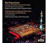 Vladimir Minin – Rachmaninov : Liturgie de Saint Jean Chrysostome – CD