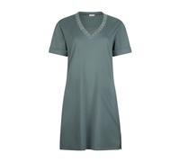 Liu Jo - Abito corto occhielli decorativi - Femme - Robes - Vert - Taille: 42 FR