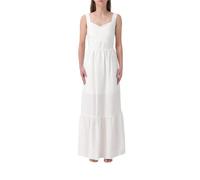 Liu Jo - Abito in cotone - Femme - Robes - Blanc - Taille: 44 FR