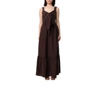 Liu Jo - Abito in cotone - Femme - Robes - Brun - Taille: 42 FR
