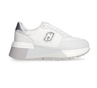 Baskets pour femme Liu.Jo BA5049PX027 Cuir Blanc ou Bleu, Blanc, 39 EU