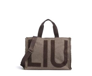 Liu Jo Bad Romance L Cabas beige,marron, polyester, femme