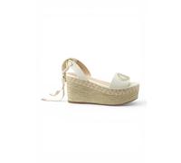 Liu Jo - Bali 02 Wedge Sandales - Femme - Chaussures - Blanc - Taille: 38 EU