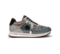 Liu Jo - Baskets Argentées à Paillettes - Femme - Chaussures - Gris - Taille: 37 EU