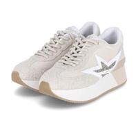 LIU JO Baskets basses Dreamy 03 - Couleur : beige - Pointure 38, Sable doré, 38 EU
