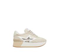 LIU JO Baskets basses Dreamy 03 - Couleur : beige - Pointure 38, Sable doré, 38 EU