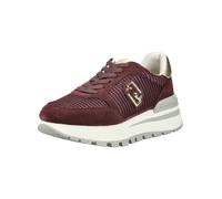 Liu Jo Baskets basses or / merlot, Taille 37