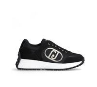 Liu Jo - Baskets en cuir à semelle haute - Femme - Chaussures - Noir - Taille: 40 EU