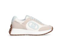 Liu Jo - Baskets en Cuir Beige Aqua Lolo 17 - Femme - Chaussures - Beige - Taille: 41 EU