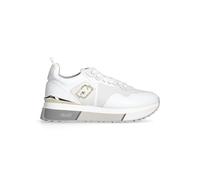 Liu Jo Baskets Femme BF5009PX685 Cuir Blanc Chaussures Casual, Blanc, 37 EU