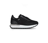 Liu Jo Baskets Femme BF5057TX500 Cuir Milk ou Black Chaussures Casual