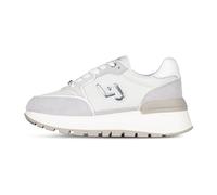 Liu Jo - Baskets Logo Strass Argentées - Femme - Chaussures - Blanc - Taille: 41 EU