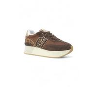 Liu Jo - Baskets Monogram e Brighty Mesh - Femme - Chaussures - Brun - Taille: 37 EU