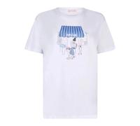 Liu Jo - Better T-shirt - Femme - Tops - Blanc - Taille: 38 FR