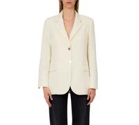 Liu Jo - Blazer croisé avec pochette - Femme - Vestes - Beige - Taille: 38 FR