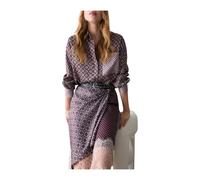 Liu Jo - Blouse en sergé imprimé - Femme - Blouses et Chemises - Multicolore - Taille: 40 FR