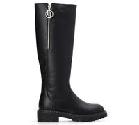Liu Jo Bottes 4F3735ex014 Jambe Haute Femme Simili-cuir Noir, Noir , 37 EU