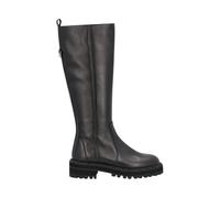 Liu Jo - Bottes Hautes en Cuir - Femme - Chaussures - Noir - Taille: 38 EU