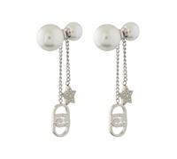 Liu Jo Boucles d'oreilles argent, Taille One Size