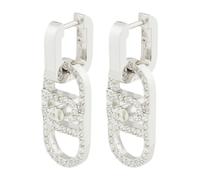 Liu Jo Boucles d'oreilles argent / transparent, Taille One Size