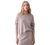 Liu Jo - Bulldogchmel Pull - Femme - Pulls - Beige - Taille: 40 FR