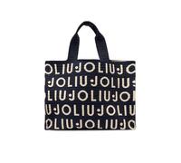 Liu Jo Sac à main Soft L en toile bleue – femme
