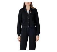 Liu Jo - Cardigan Boutonné à Col en V - Femme - Pulls - Noir - Taille: 36 FR