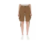 Liu Jo - Cargo Bermuda Shorts - Femme - Shorts - Brun - Taille: W27