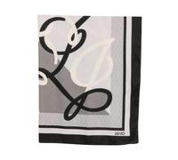 Liu Jo - Carré imprimé logo - Femme - Accessoires - Noir - Taille: ONE Size