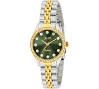 Liu Jo Casual Deluxe TLJ2426 Montre femme en acier bicolore maille jubilee, argent, Moderne