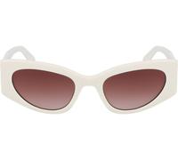 Liu Jo Cat Eye Sunglasses Womens Blanc Taille unique Female