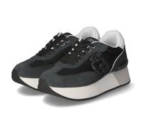 Liu Jo Chaussures basses à lacets pour femme, noires, Noir , 38 EU