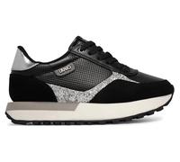 Liu Jo Chaussures Femme Evelyn 915 Sneaker BA6065 TX524, Black Silver, 36 EU