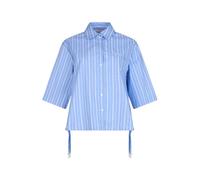 Liu Jo - Chemise à manches courtes - Femme - Blouses et Chemises - Bleu - Taille: 38 FR