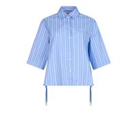 Liu Jo - Chemise à manches courtes - Femme - Blouses et Chemises - Bleu - Taille: 40 FR