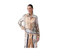 Liu Jo - Chemise en twill imprimé - Femme - Blouses et Chemises - Multicolore - Taille: 38 FR