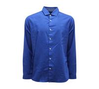Liu Jo - Chemise Slim Fit Bleu Royal - Homme - Chemises - Bleu - Taille: L