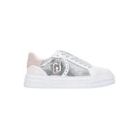 Liu Jo - Cleo 08 White Leather Baskets - Femme - Chaussures - Multicolore - Taille: 37 EU