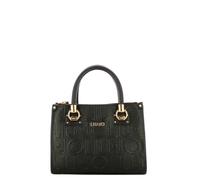 LIU JO D SATCHEL MINI LOGO EMBOSSED, Noir , Taille unique