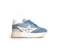 Liu Jo - Dreamy 03 Baskets en Daim Bleu - Femme - Chaussures - Bleu - Taille: 39 EU