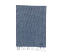 Liu Jo - Écharpe à logo jacquard - Femme - Accessoires - Bleu - Taille: ONE Size