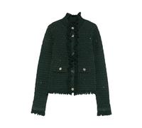 Liu Jo - Ecs Giacca Maglia M/L Fitted - Femme - Pulls - Vert - Taille: 40 FR
