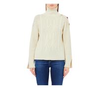 Liu Jo - ECS Pull Fermé - Femme - Pulls - Beige - Taille: 42 FR
