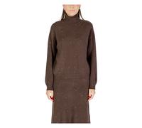 Liu Jo - Élégant Pull Fermé avec Détails Scintillants - Femme - Pulls - Brun - Taille: 40 FR