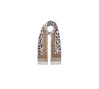 Liu Jo Écharpe femme imprimé léopard 2A6041 T4286 100% modal 90x180 cm crème/camel One Size