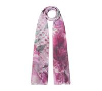 LIU JO Étole florale 70 x 180 cm, 00949 Sangria, Étoile