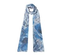 LIU JO Étole florale 70 x 180 cm, 73936 Bleu Bonnet, Étoile