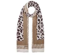 Liu Jo, Femme, Accessoires, Beige, Taille: ONE Size Stola Portalogo Animal